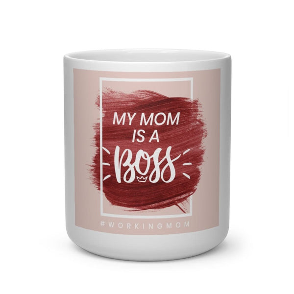 Heart Shape Boss Mom Mug